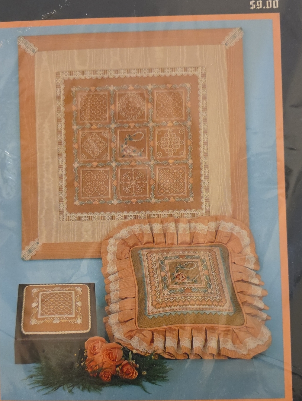 Victorian Lace Crosstich Kit.